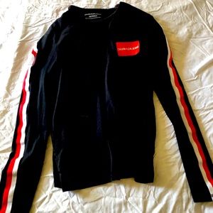 Calvin Klein Cropped Long Sleeve T-shirt